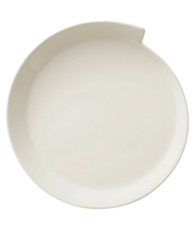 Villeroy & Boch New Wave Large Round Salad Plate In White