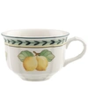 VILLEROY & BOCH FRENCH GARDEN FLEURENCE TEACUP, PREMIUM PORCELAIN