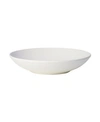 Villeroy & Boch Manufacture Rock Shallow Pasta Bowl In Blanc