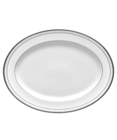 Noritake Rochester Platinum Oval Platter