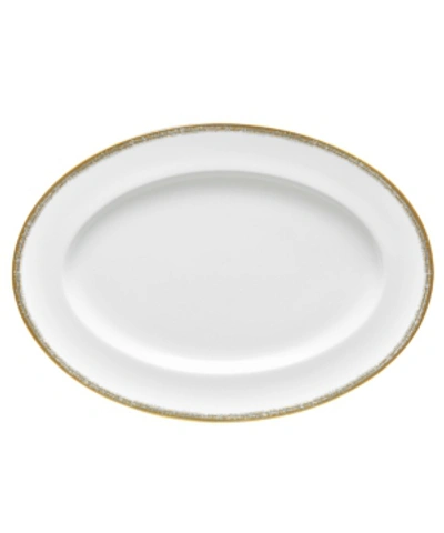 Noritake Haku Oval Platter In White