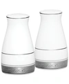 Noritake Dinnerware, Crestwood Platinum Salt And Pepper Shakers