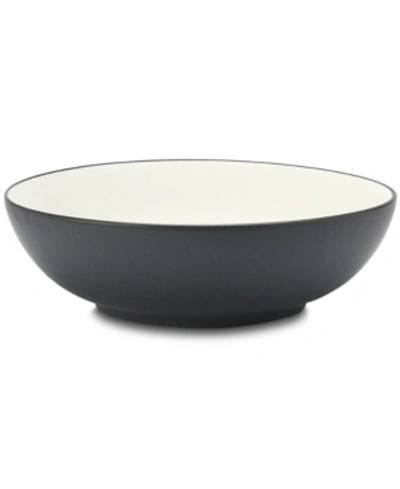 Noritake Colorwave 9.5" Round Vegetable Bowl, 64 oz In Graphite