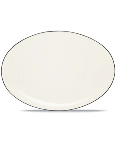 Noritake Colorwave 16" Oval Platter In Graphite