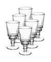 LA ROCHERE ABSINTHE 10.5-OUNCE GLASS, SET OF 6