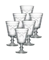 LA ROCHERE VERSAILLES TASTING GLASSES, SET OF 6