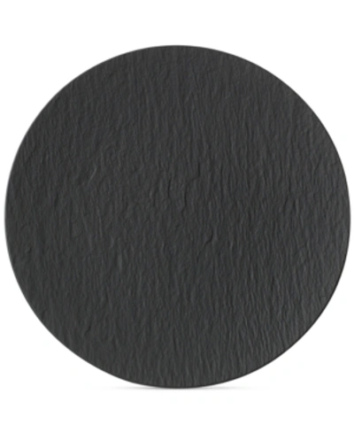 Villeroy & Boch Manufacture Rock Bread & Butter Plate In Black