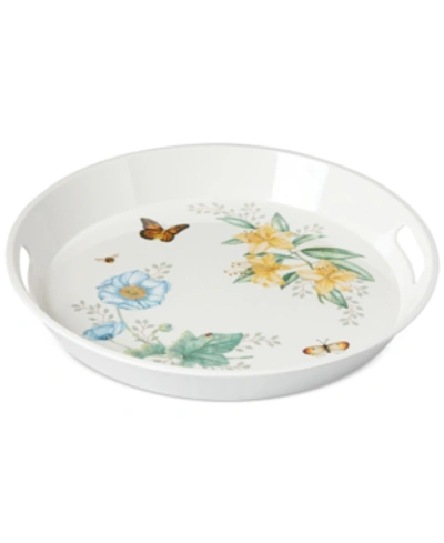 LENOX BUTTERFLY MEADOW MELAMINE LARGE HANDLED TRAY