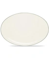 Noritake Colorwave 16 Inch Oval Platter In Green