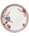 Villeroy & Boch Artesano Provencal Lavender Collection Porcelain Floral Dinner Plate In Nocolor