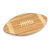 Picnic Time Touchdown! Football Cutting Board & Serving Tray In Natural Wo