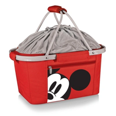 PICNIC TIME MICKEY MOUSE BUTTON EYE METRO BASKET COLLAPSIBLE COOLER TOTE