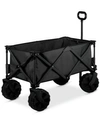Picnic Time Adventure Wagon All-terrain Portable Utility Wagon In Gray