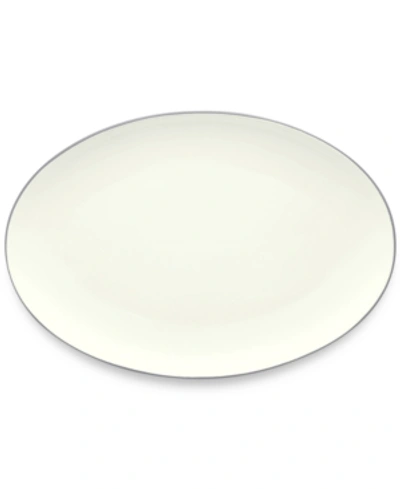 Noritake Colorwave 16" Oval Platter In Slate