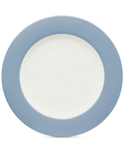 Noritake Colorwave Rim Dinner Plates In Ice