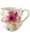 VILLEROY & BOCH DINNERWARE, MARIEFLEUR MUG