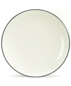 Noritake 12" Coupe Round Platter In Graphite