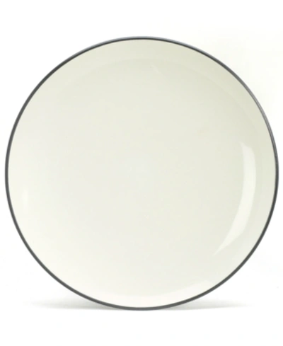 Noritake 12" Coupe Round Platter In Graphite