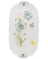 LENOX BUTTERFLY MEADOW OBLONG SANDWICH TRAY, 14 3/4"