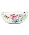 LENOX BUTTERFLY MEADOW HYDRANGEA COLLECTION SERVING BOWL