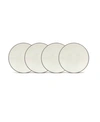 Noritake Dinnerware, Set Of 4 Colorwave Mini Plates In Chocolate