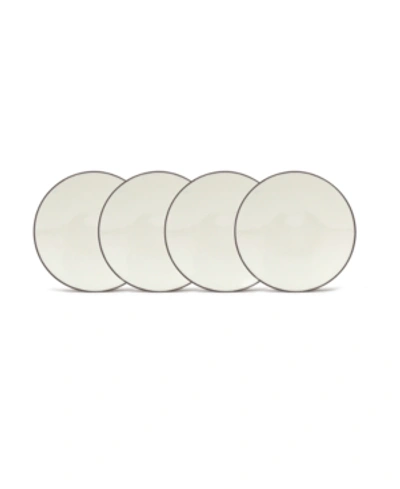 Noritake Dinnerware, Set Of 4 Colorwave Mini Plates In Chocolate