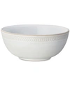 Denby Natural Canvas Textured Cereal Bowl In Natural