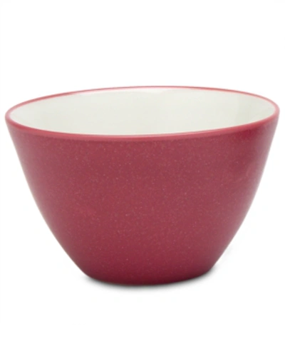 Noritake 4" Mini 7 oz Bowl Set, 4 Pieces In Raspberry