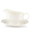 Mikasa Dinnerware, French Countryside Gravy Boat And Tray