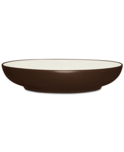 Noritake 12" Pasta Serving Bowl, 89.5 oz In Chocolate