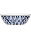 Noritake Sandefjord Porcelain Round Vegetable Bowl In Sandefjord