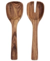 VILLEROY & BOCH ARTESANO ACACIA WOOD SALAD SERVER SET