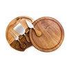 PICNIC TIME TOSCANA BY PICNIC TIME ACACIA BRIE CHEESE CUTTING BOARD & TOOLS SET