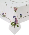 Portmeirion Botanic Garden 60" X 84" Tablecloth In Ivory