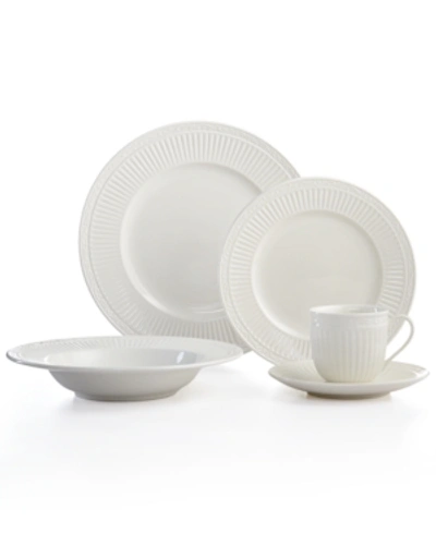 Mikasa Dinnerware, Italian Countryside 5 Piece Place Setting In White