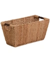 HONEY CAN DO LARGE SEAGRASS BASKET WITH HANDLES
