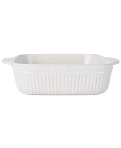 Mikasa Italian Countryside Square Casserole In White Grou