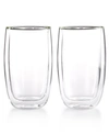 J.a. Henckels Zwilling  Sorrento Double Wall Latte Glasses, Set Of 2