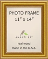 AMANTI ART TOWNHOUSE GOLD 11" X 14" OPENING WALL PICTURE PHOTO FRAME