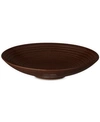 Denby Studio Craft Walnut Medium Ridged Bowl In Walnut