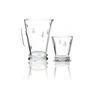La Rochere Napoleon Bee 34-ounce Pitcher And 6 X 9-ounce Tumblers. In Clear