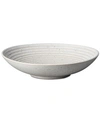 Denby Studio Craft Walnut Medium Ridged Bowl In Blue