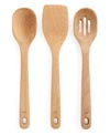 OXO 3 PIECE WOODEN KITCHEN UTENSILS SET