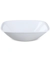 Corelle Square Round Pure White Bowl In White