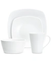Noritake Swirl 4-pc. Square Place Setting In White