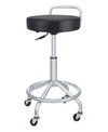 SEVILLE CLASSICS ULTRAHD CUSHIONED PNEUMATIC WORK STOOL