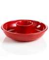 Fiesta Chip And Dip Set In Scarlet