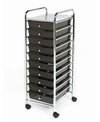 SEVILLE CLASSICS 10 DRAWER ORGANIZER CART