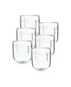 LA ROCHERE DRAGONFLY 10-OUNCE TUMBLER, SET OF 6.