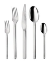 Berghoff Ralph Kramer Essence 30pc Stainless Steel Flatware Set In Stainless Steel